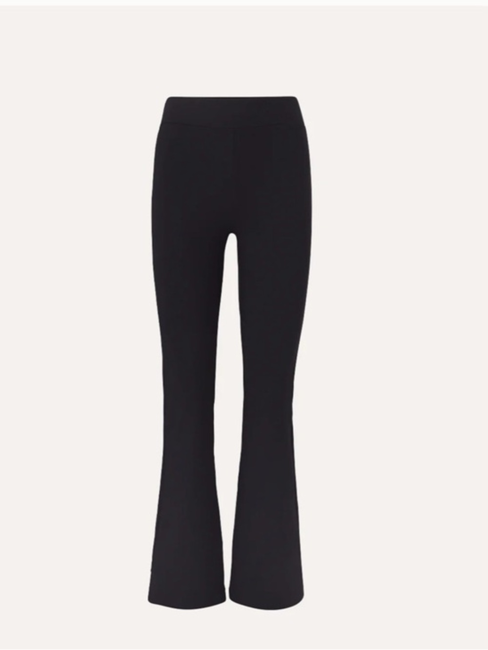 Black Bow Classic Women's Black Ponte Flare Pants XS NWOT